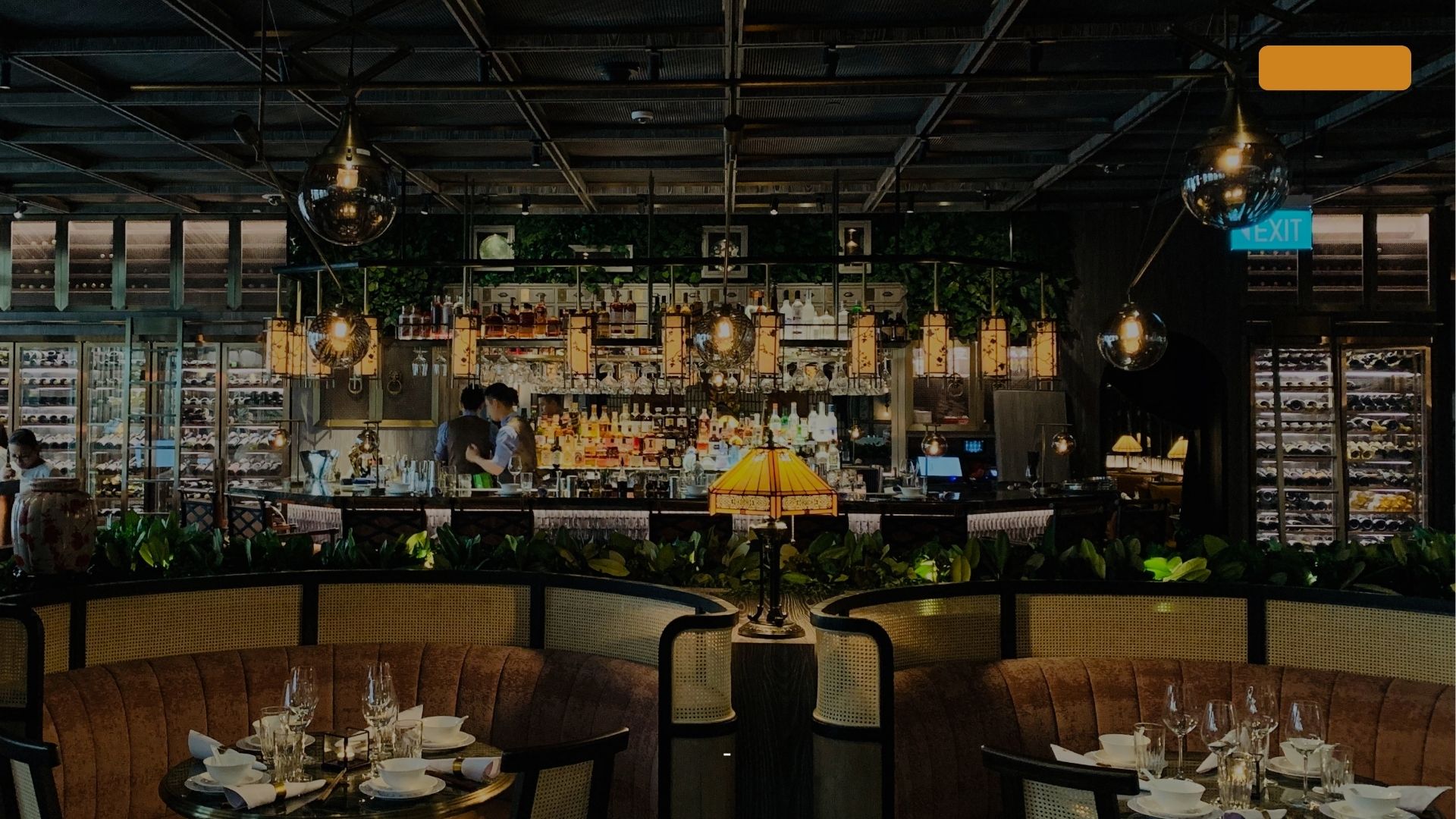 Отделка ресторана